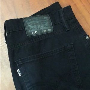 Levi’s 512 Slim Taper Fit Jeans - Black